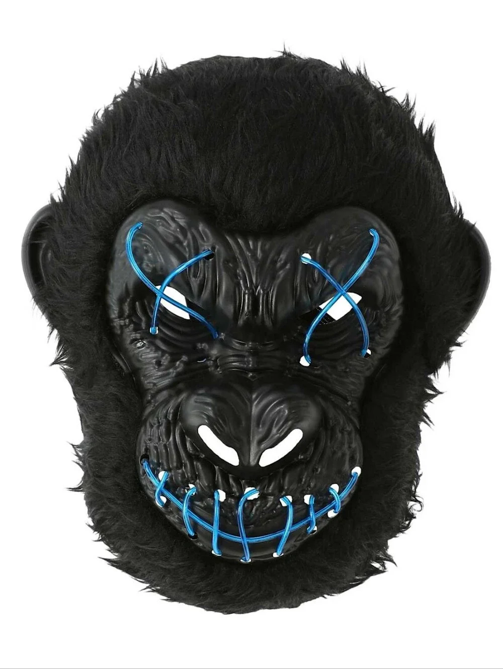 LED Animal Mask Kids Halloween Costume - Black